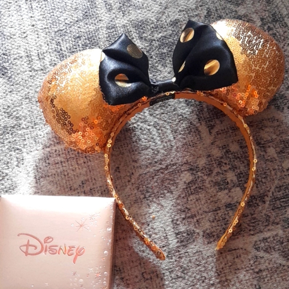 Disney ear princess golden headband